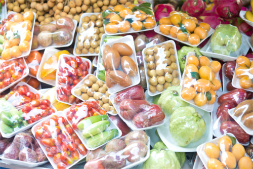Plastic-wrapped food is a common everyday source of BPA exposure