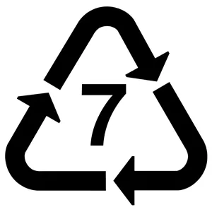 Look for Resin Code 7 to identify products containing BPA
